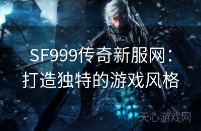 SF999传奇新服网：打造独特的游戏风格