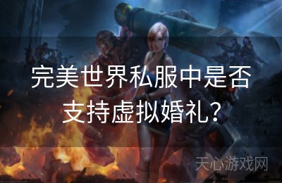 完美世界私服中是否支持虚拟婚礼？