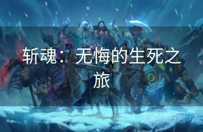 斩魂：无悔的生死之旅